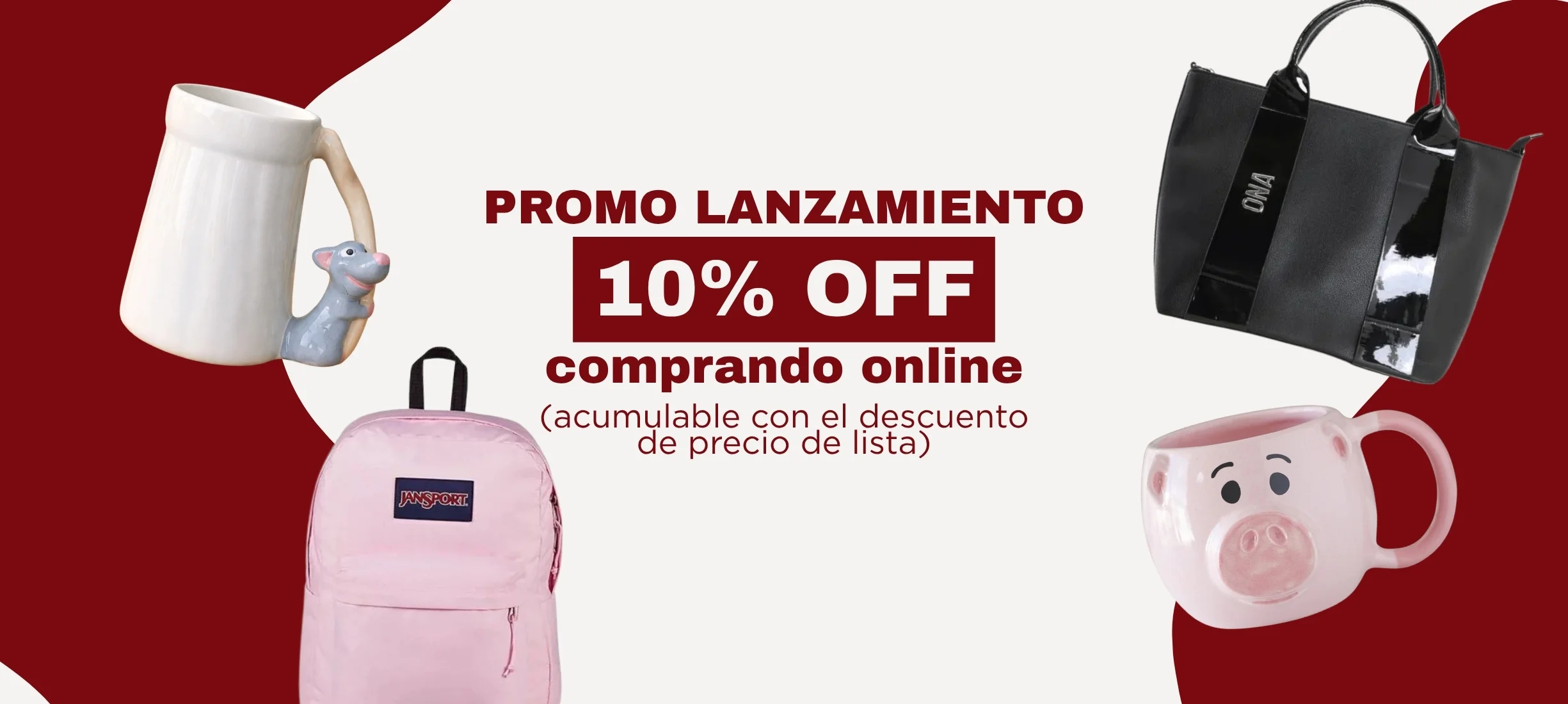 Promo lanzamiento: 10% OFF comprando online