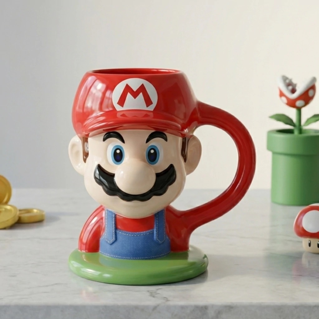 TAZA PREMIUM MARIO BROSS