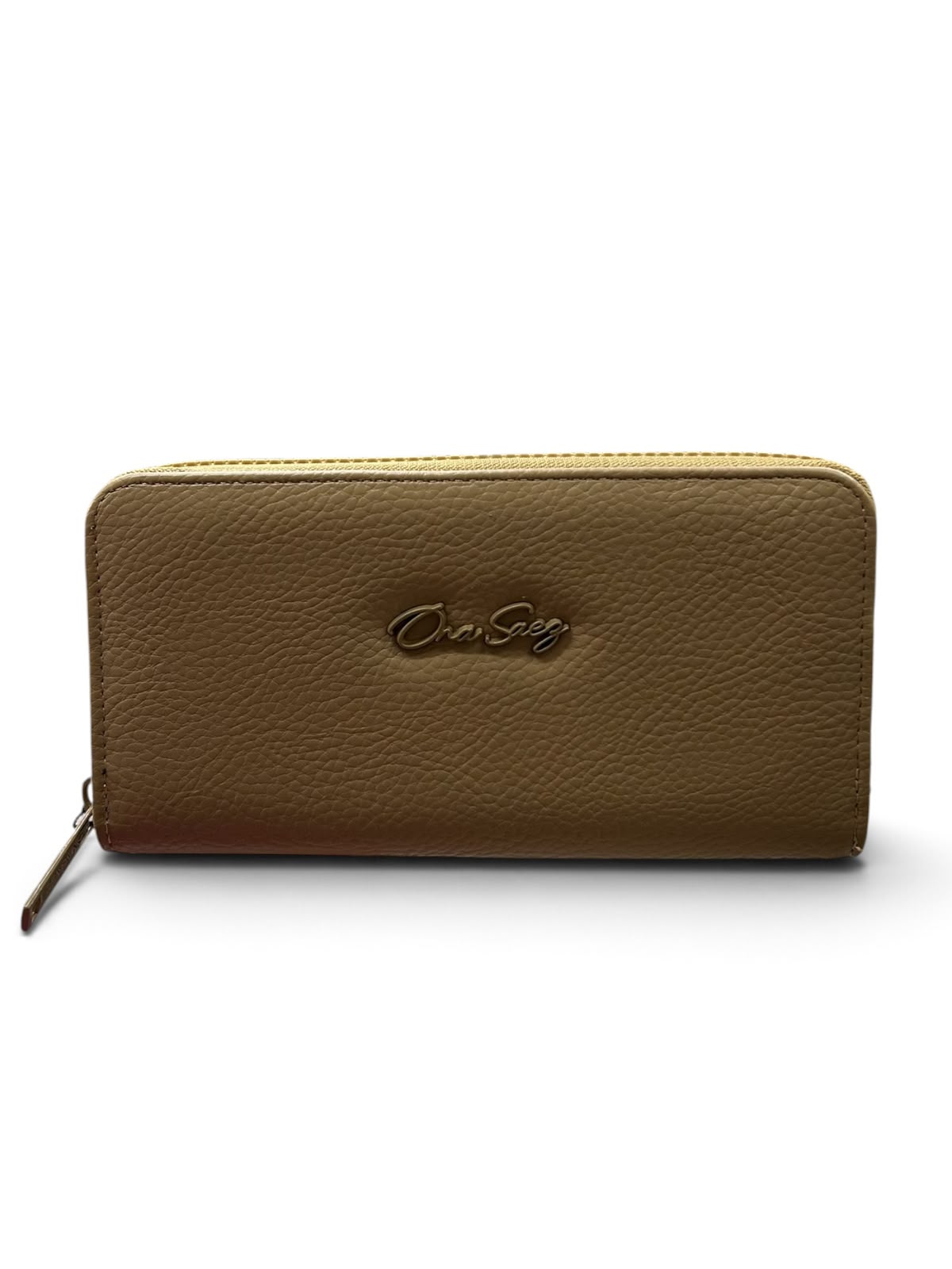BILLETERA DAMA SIMPLE - BEIGE CROCCO
