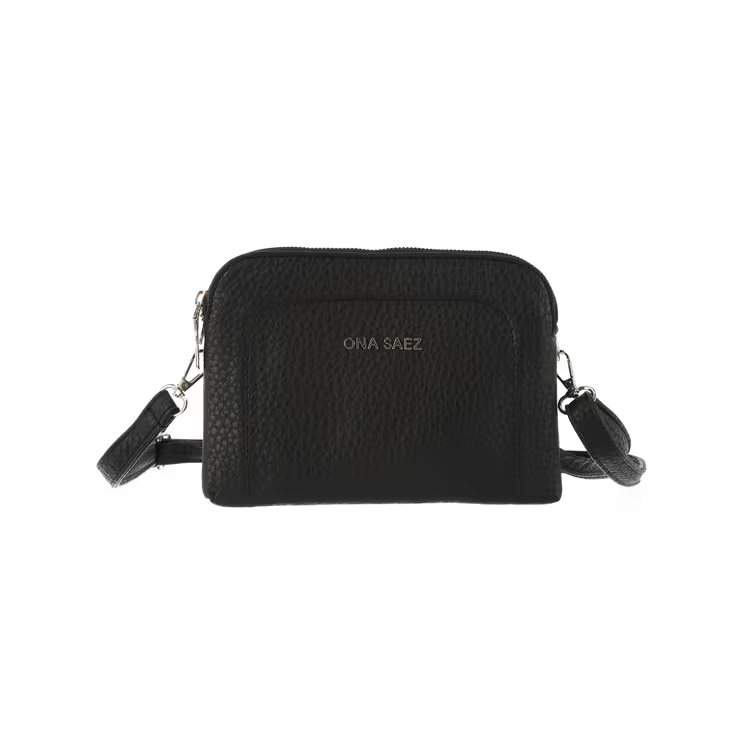 BANDOLERA TRIPLE CIERRE - NEGRO