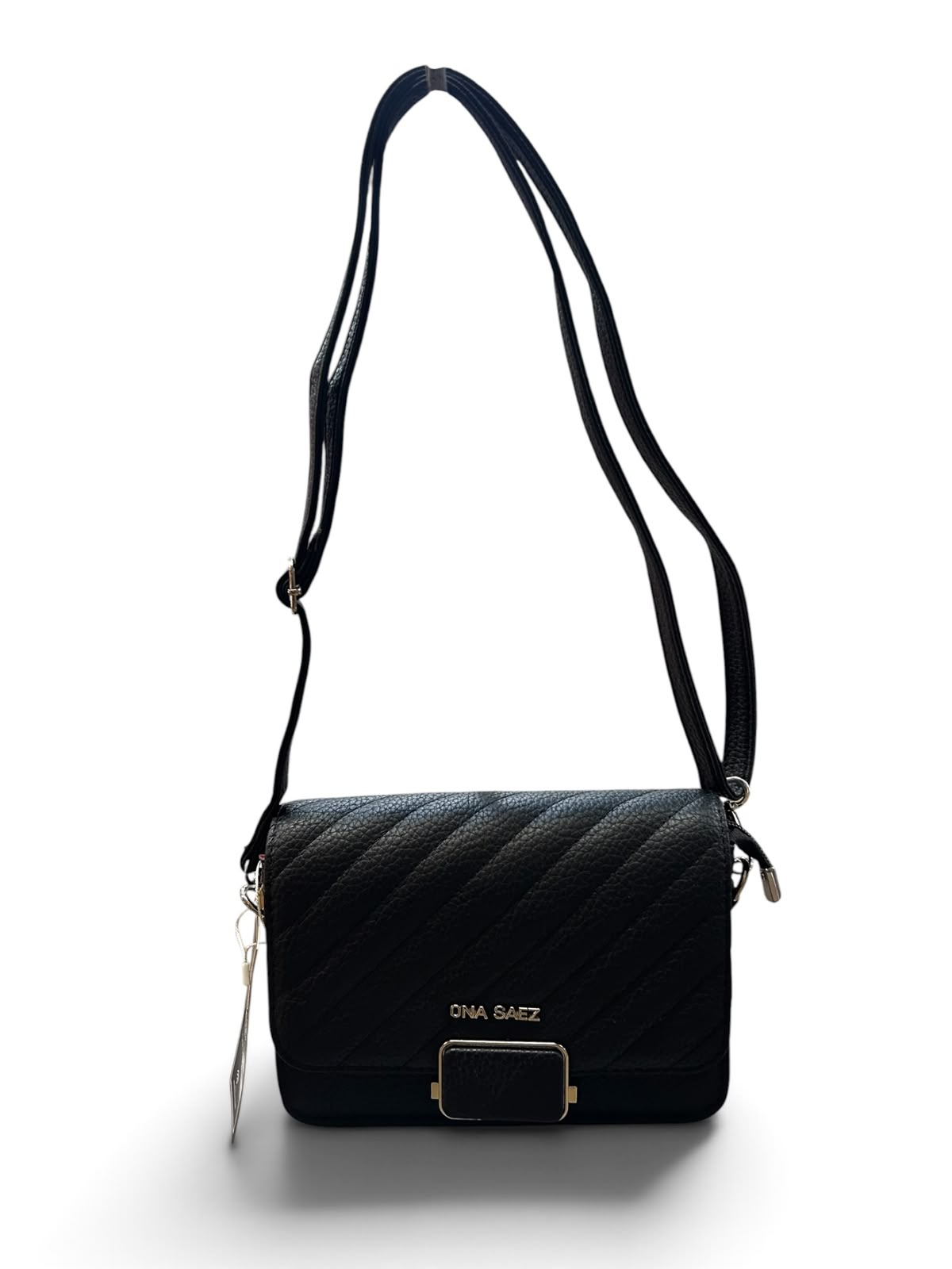 BANDOLERA SOLAPA - NEGRO